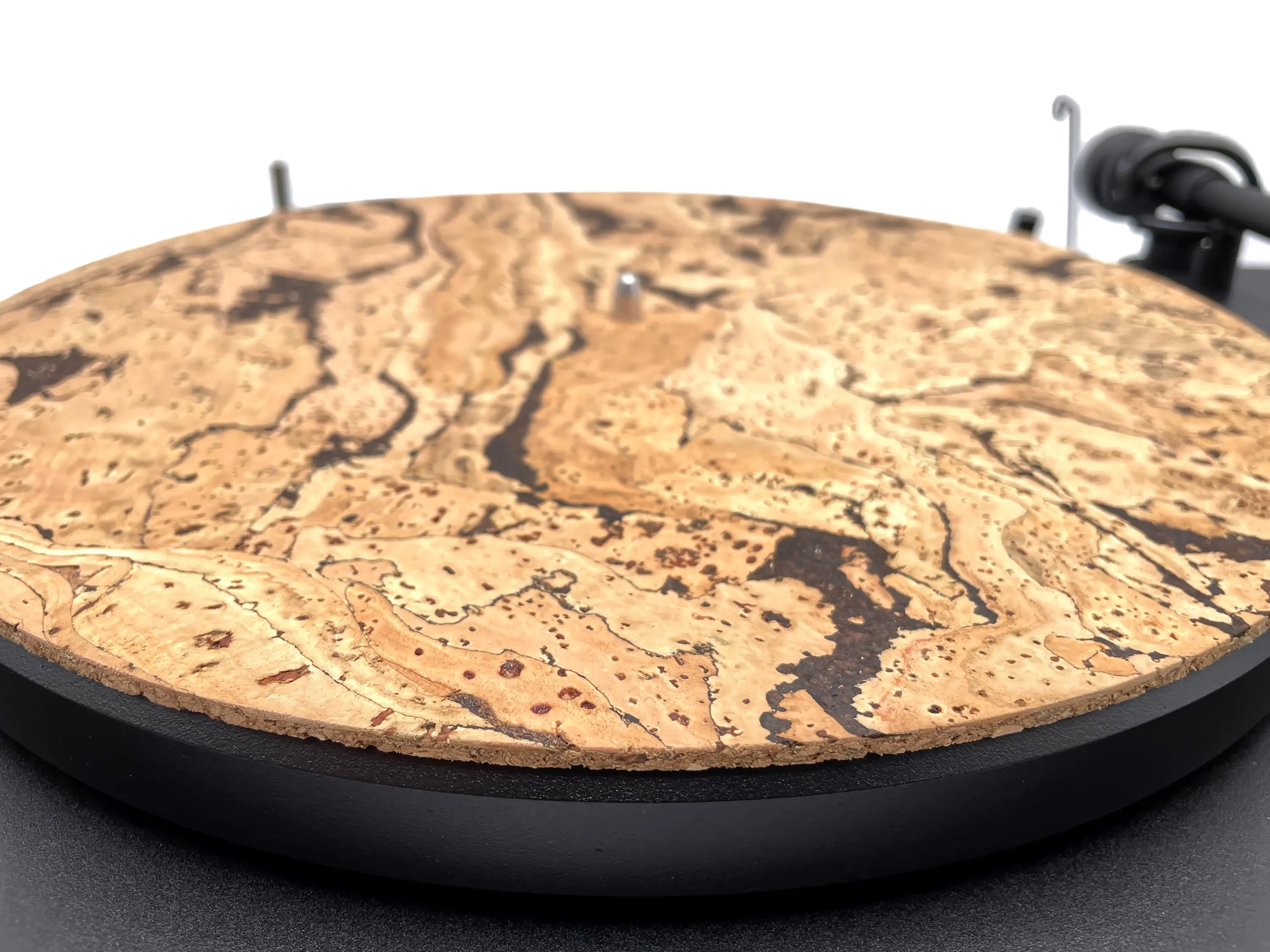 Couvre-plateau en liège « BEJA » pour platine vinyle - groovarts.com