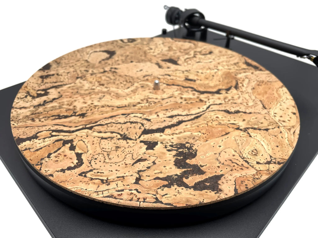 Couvre-plateau en liège « BEJA » pour platine vinyle - groovarts.com