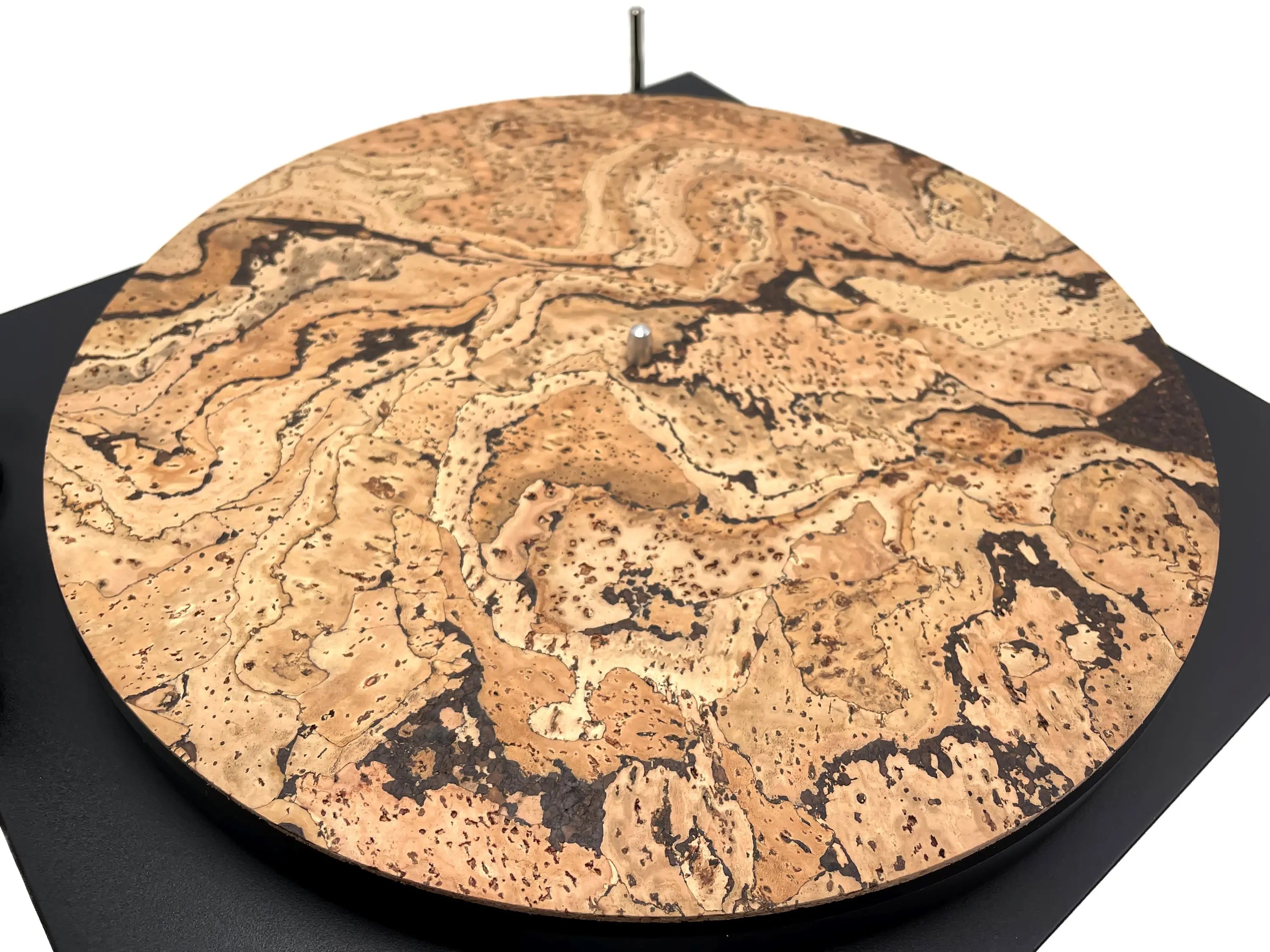 Couvre-plateau en liège « BEJA » pour platine vinyle - groovarts.com