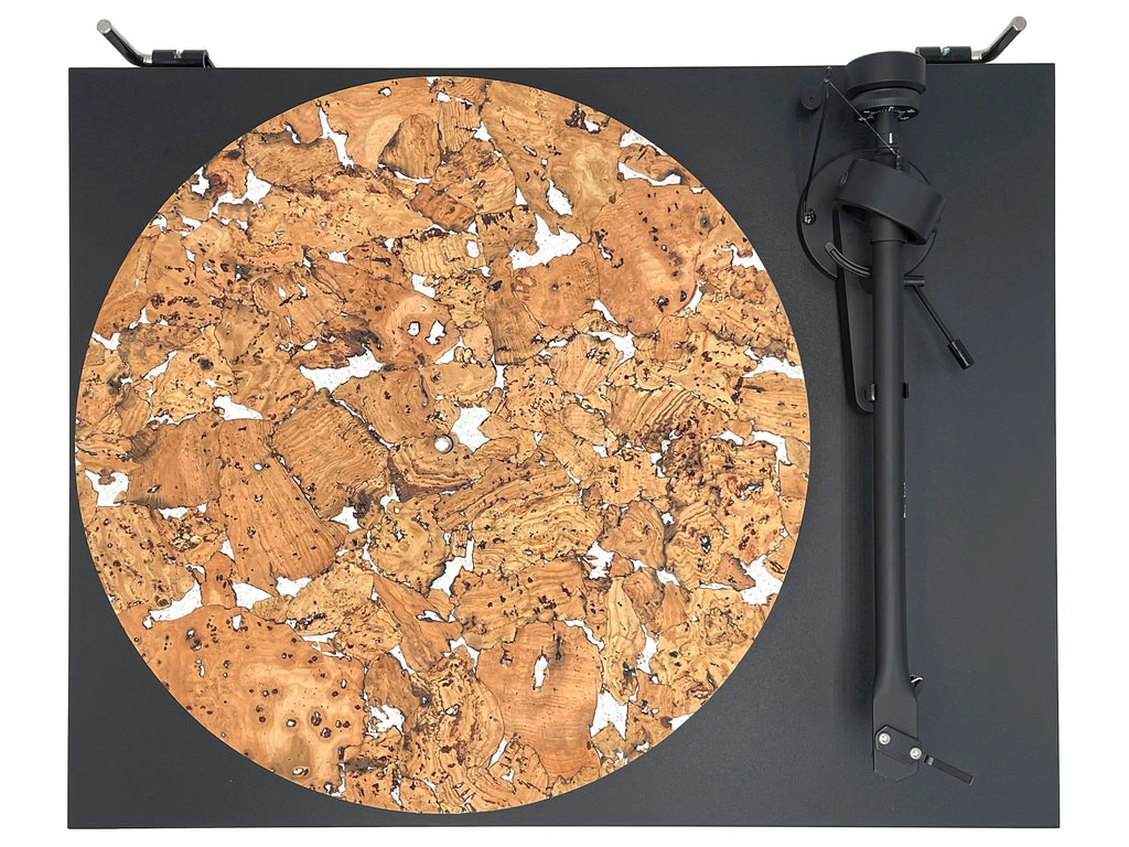 Couvre-plateau en liège « CACIA » pour platine vinyle - groovarts.com