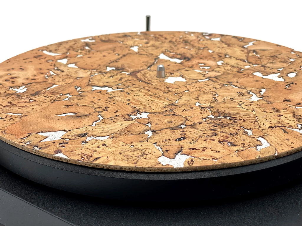 Couvre-plateau en liège « CACIA » pour platine vinyle - groovarts.com