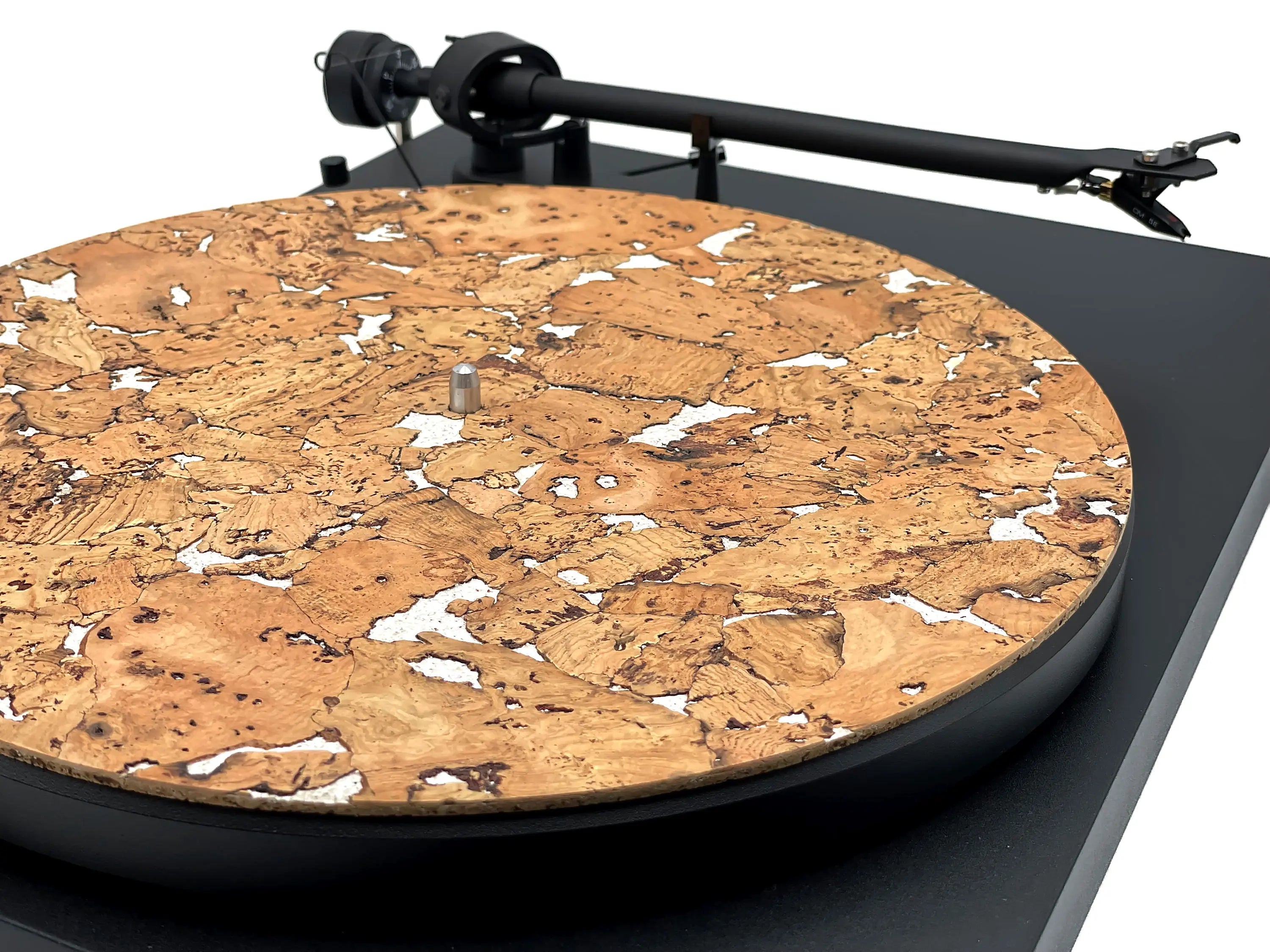 Couvre-plateau en liège « CACIA » pour platine vinyle - groovarts.com
