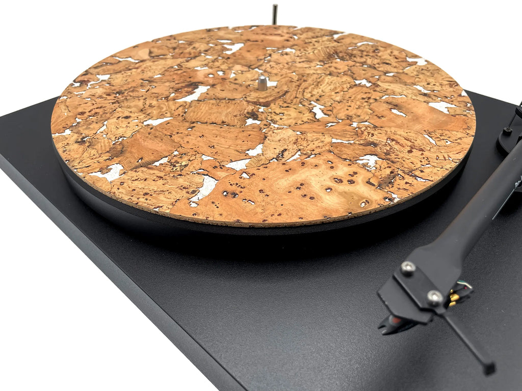 Couvre-plateau en liège « CACIA » pour platine vinyle - groovarts.com