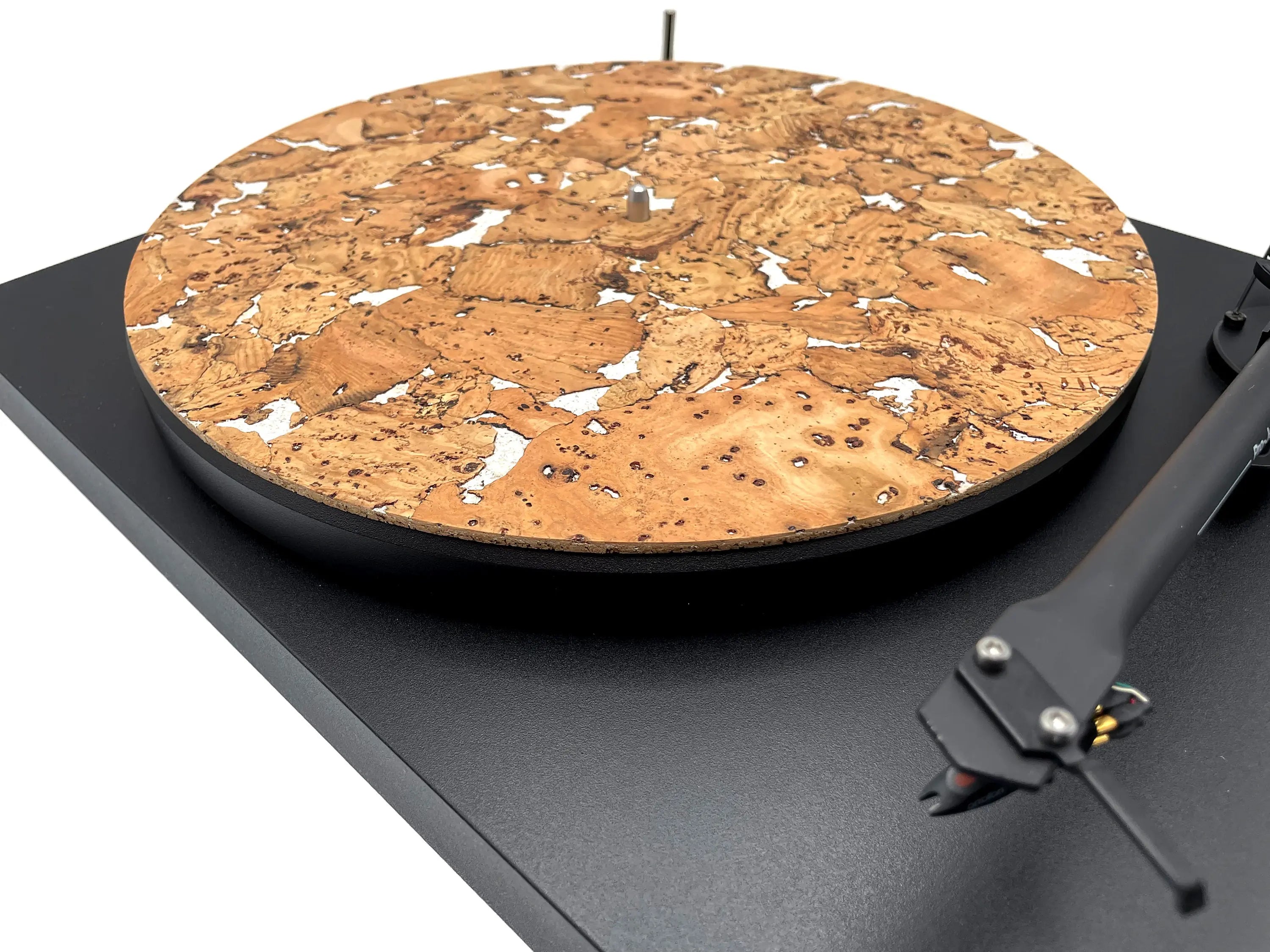 Couvre-plateau en liège « CACIA » pour platine vinyle - groovarts.com