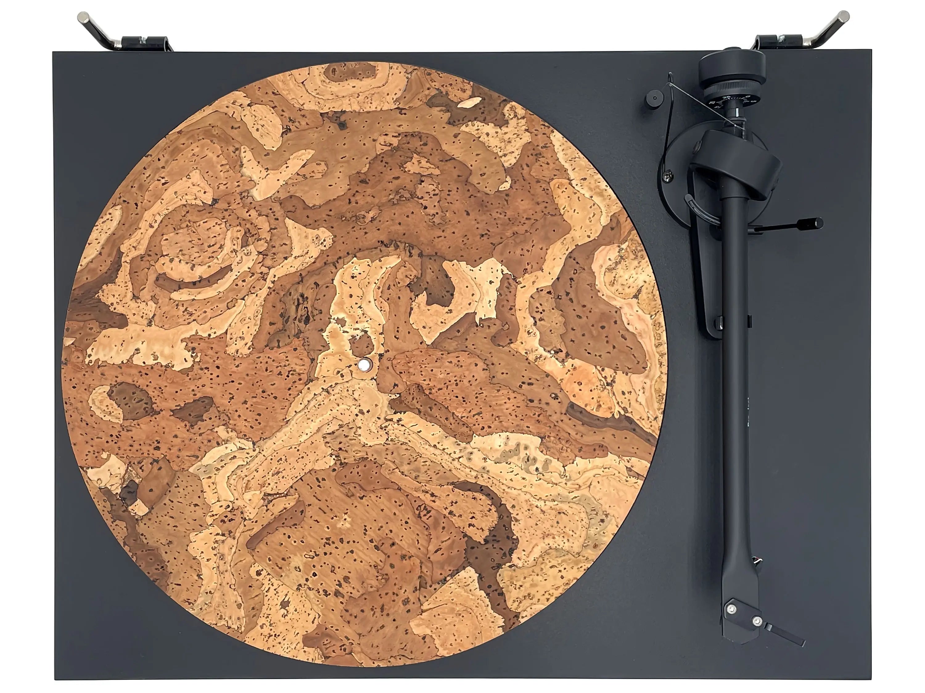 Couvre-plateau en liège « CUBA » pour platine vinyle - groovarts.com