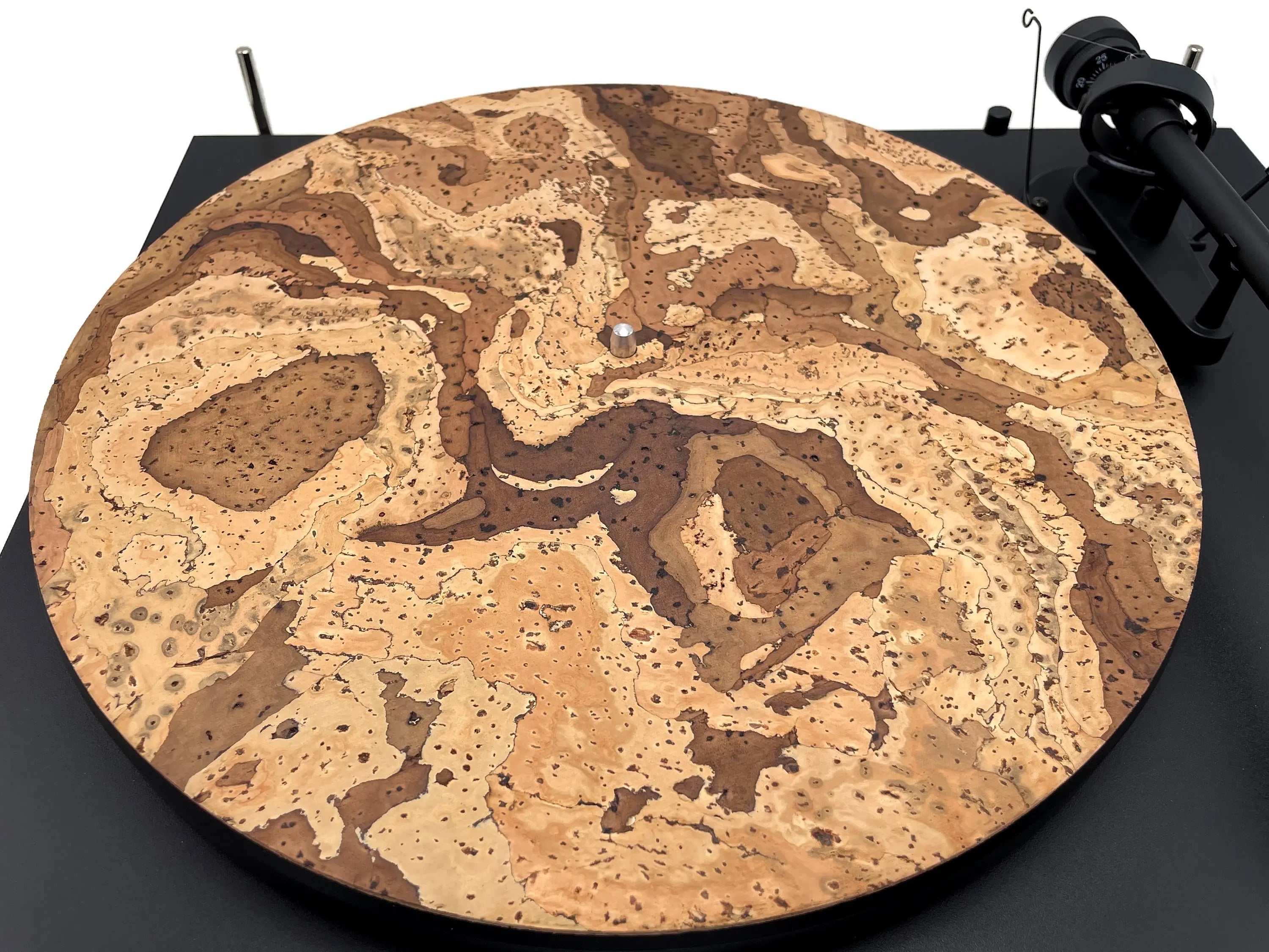 Couvre-plateau en liège « CUBA » pour platine vinyle - groovarts.com