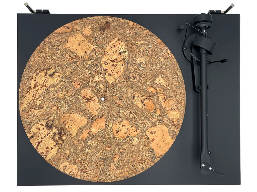 Couvre-plateau en liège « EVORA » pour platine vinyle - groovarts.com
