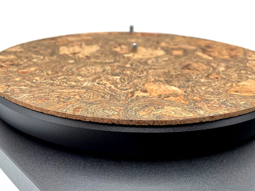 Couvre-plateau en liège « EVORA » pour platine vinyle - groovarts.com