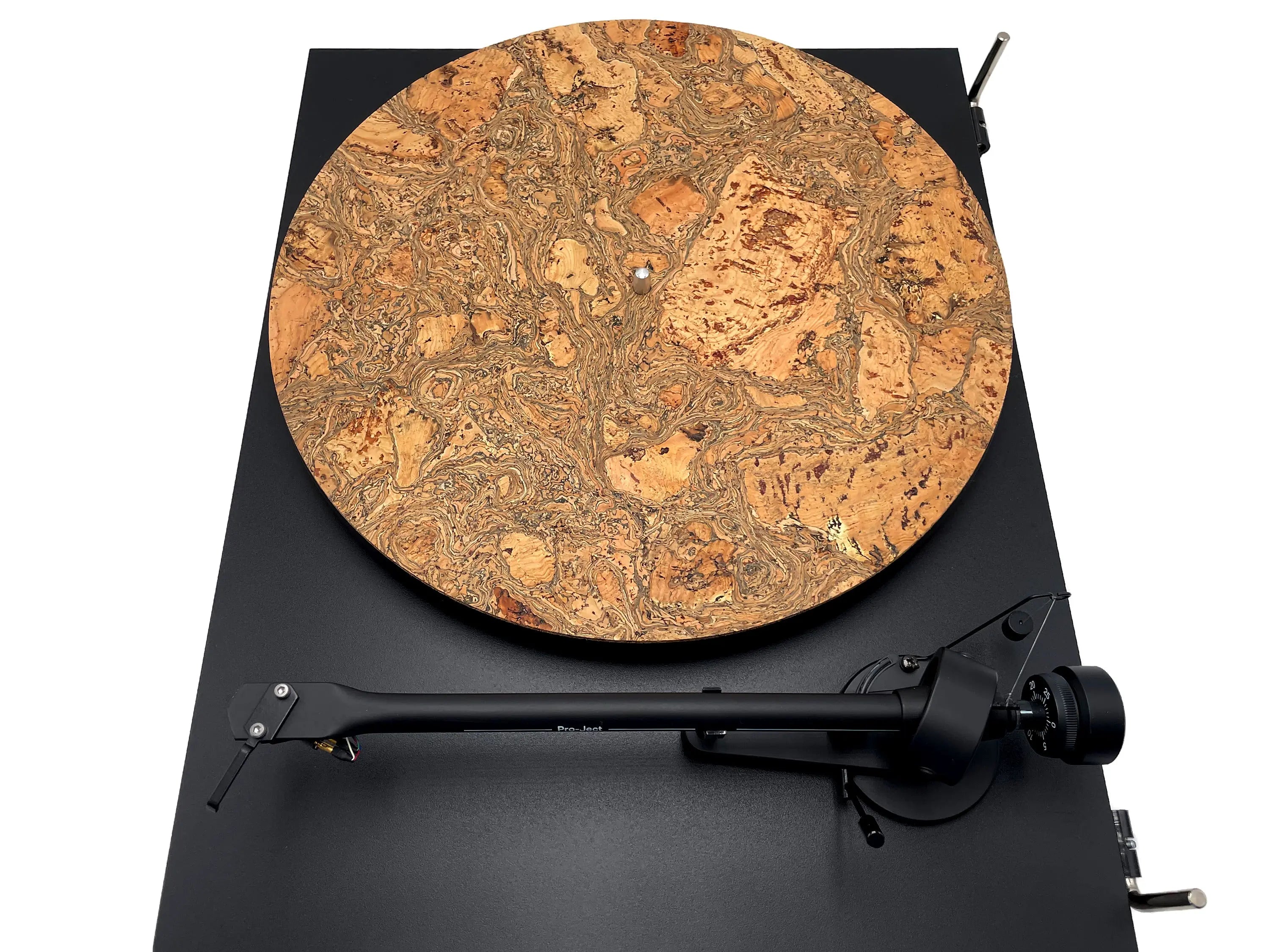 Couvre-plateau en liège « EVORA » pour platine vinyle - groovarts.com