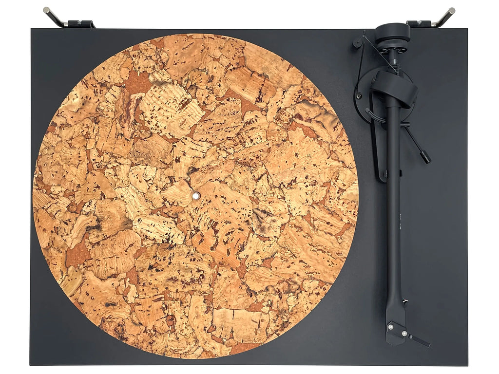 Couvre-plateau en liège « OLIVEIRA » pour platine vinyle - groovarts.com