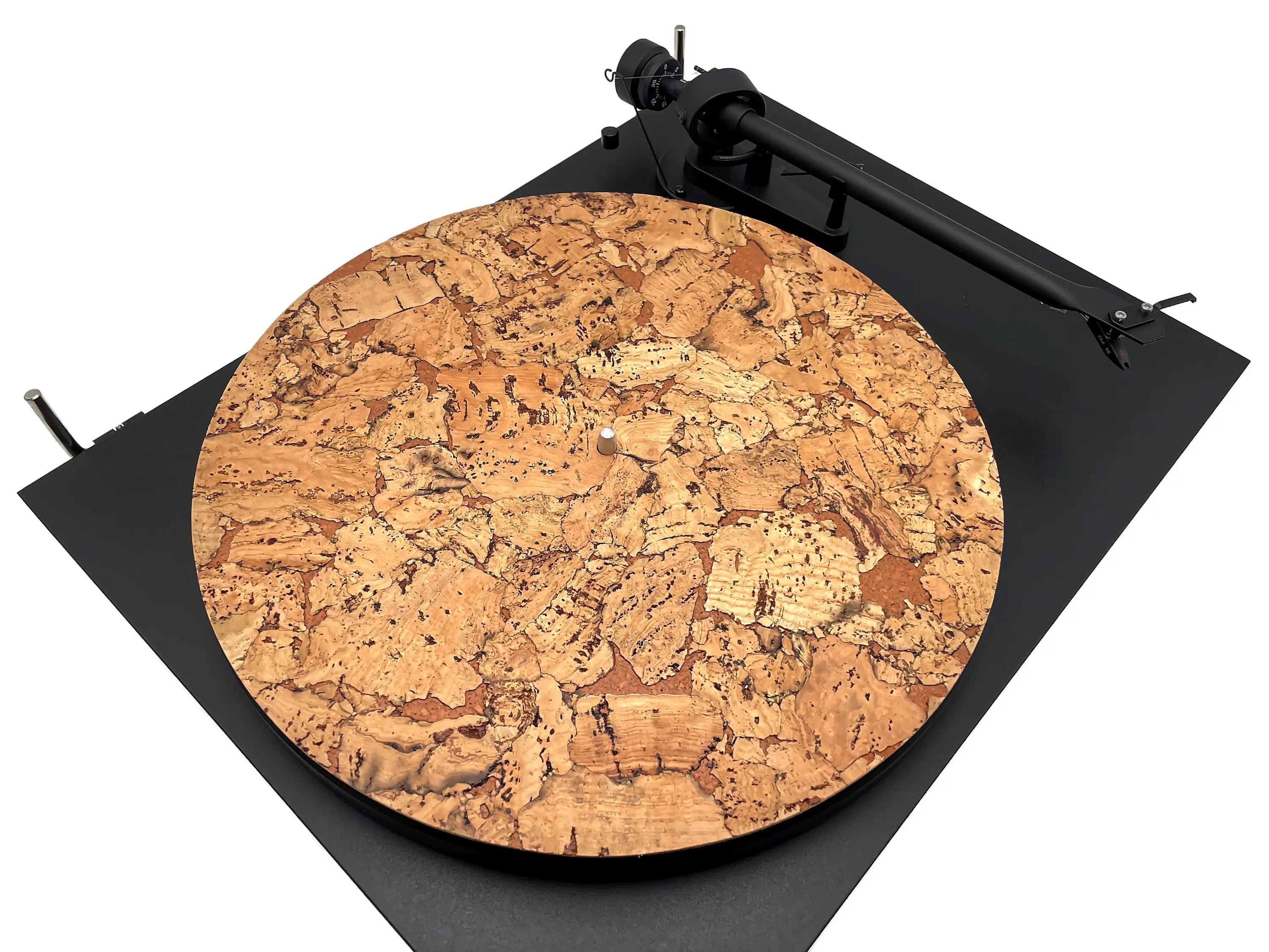 Couvre-plateau en liège « OLIVEIRA » pour platine vinyle - groovarts.com