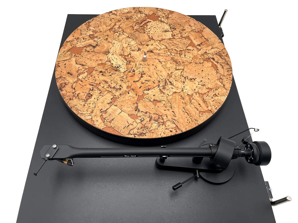 Couvre-plateau en liège « OLIVEIRA » pour platine vinyle - groovarts.com