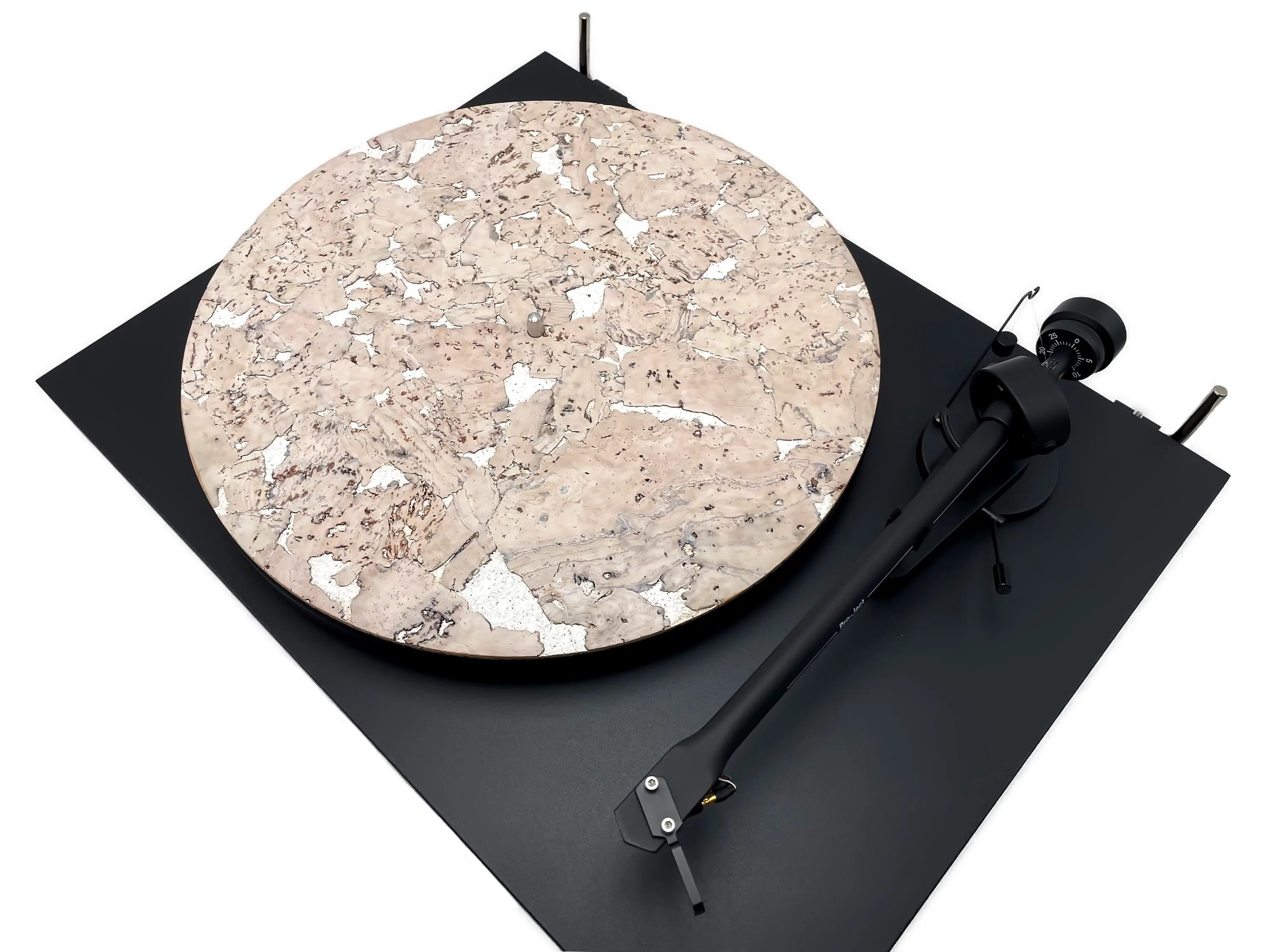 Couvre-plateau en liège « SAO PAIO » pour platine vinyle - groovarts.com