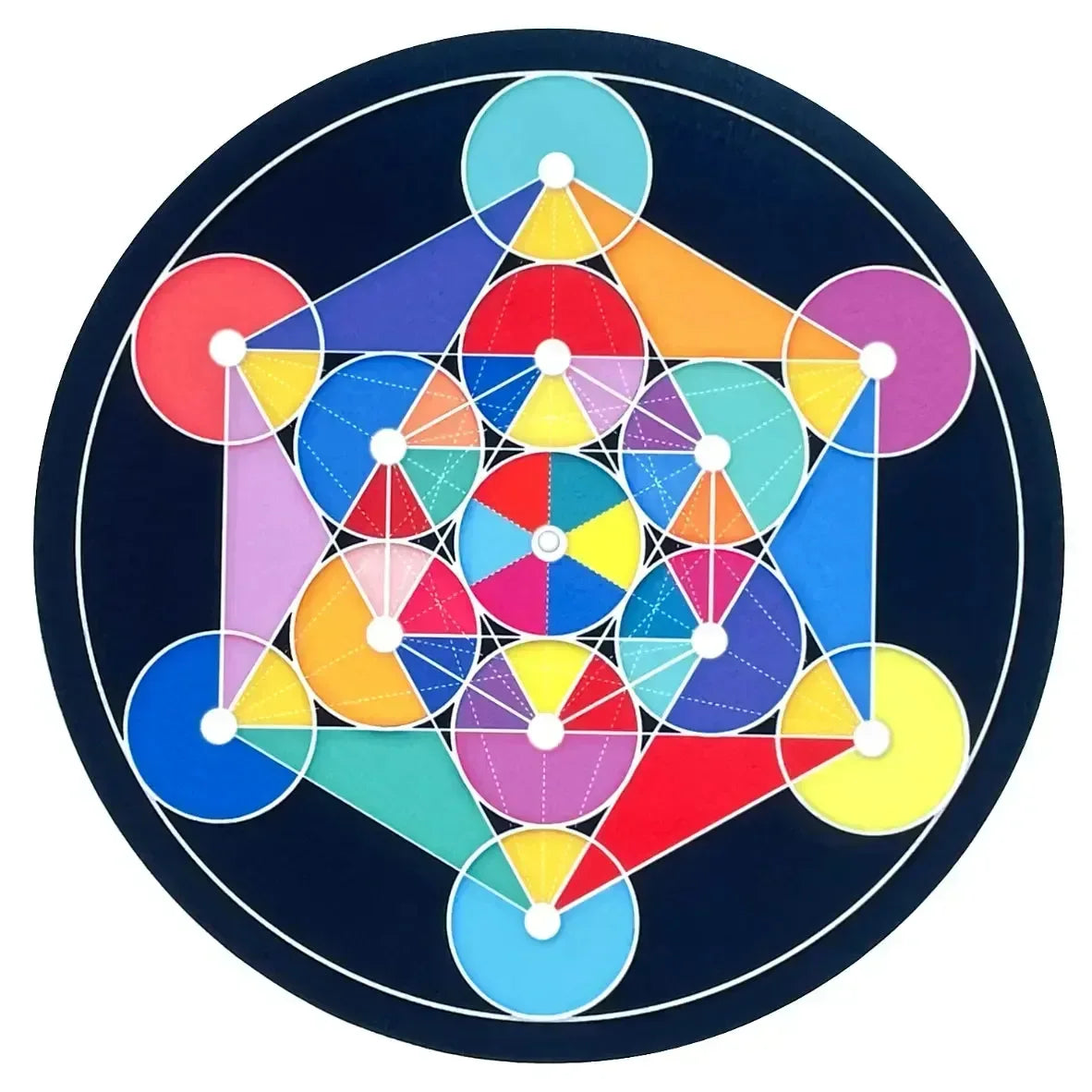 Feutrine METATRON CUBE - Groovarts