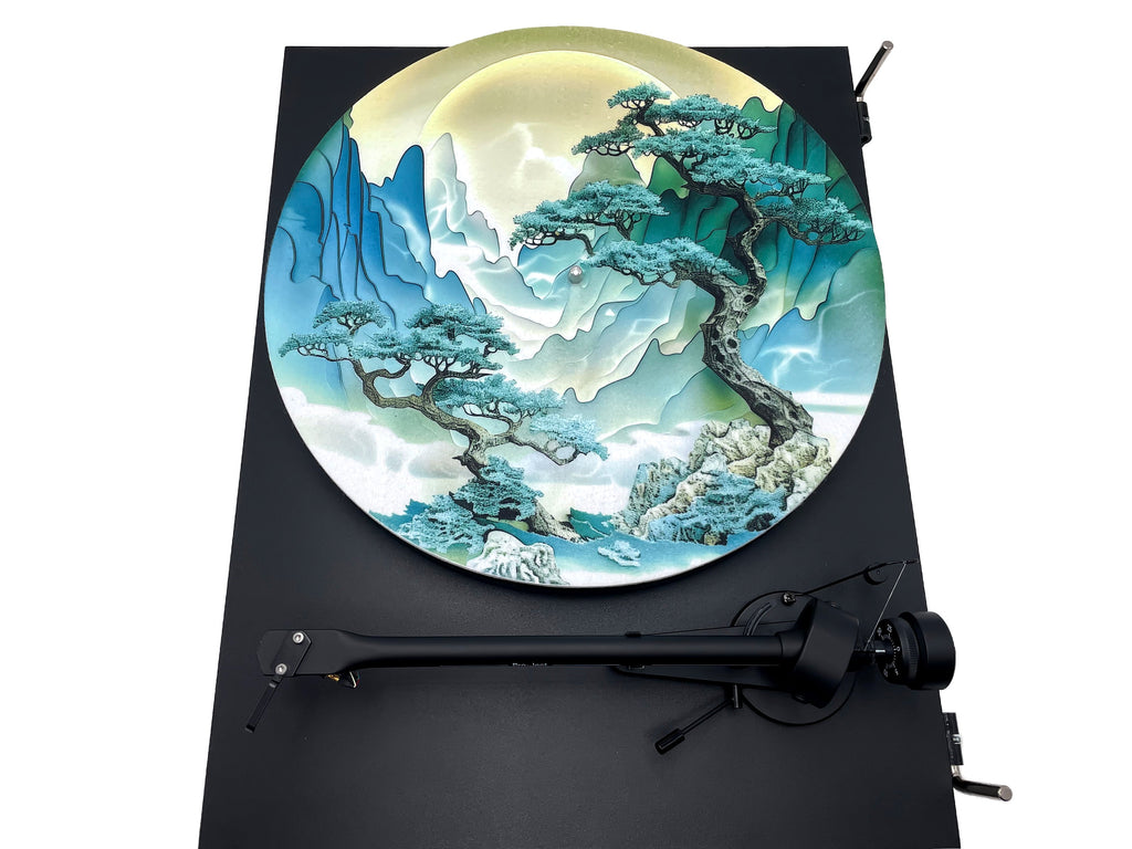 Feutrine pour platine vinyle « BONSAÏ » - groovarts.com