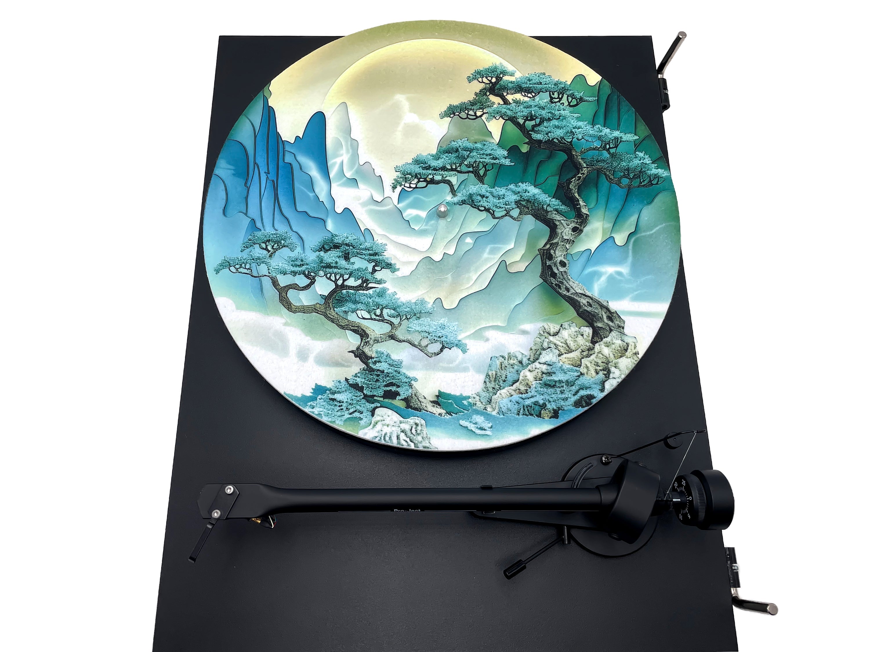 Feutrine pour platine vinyle « BONSAÏ » - groovarts.com