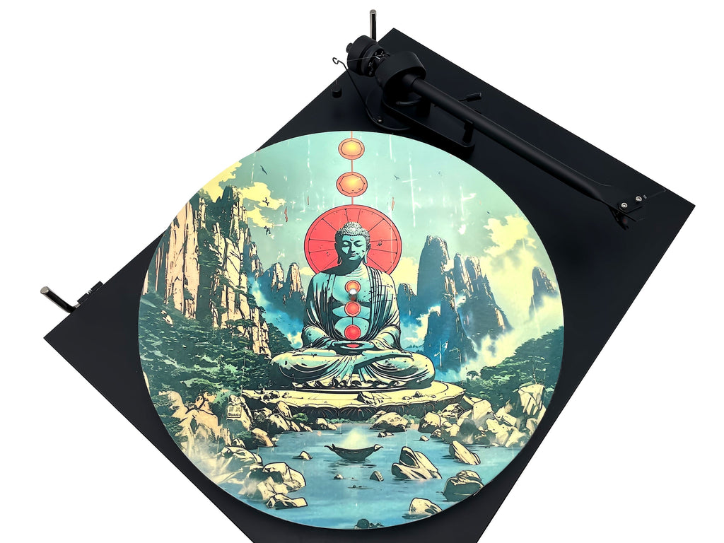 Feutrine pour platine vinyle « CHAKRAS » - groovarts.com