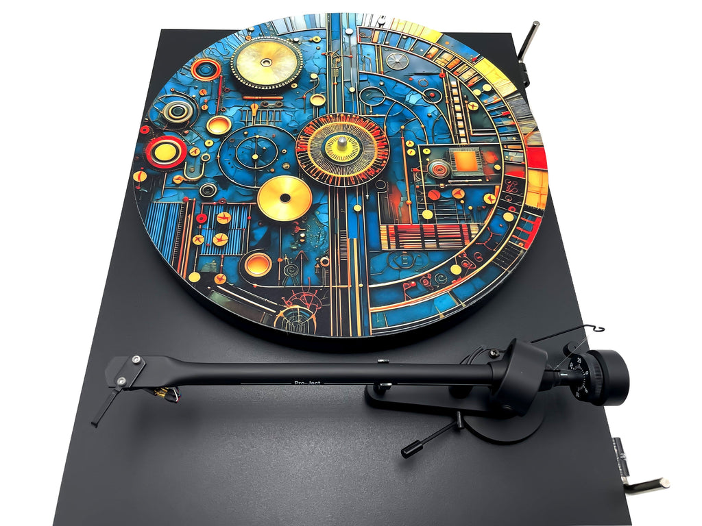 Feutrine pour platine vinyle « CONNECTIONS » - groovarts.com