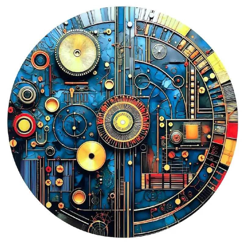 Feutrine pour platine vinyle “Connections“ - Groovarts