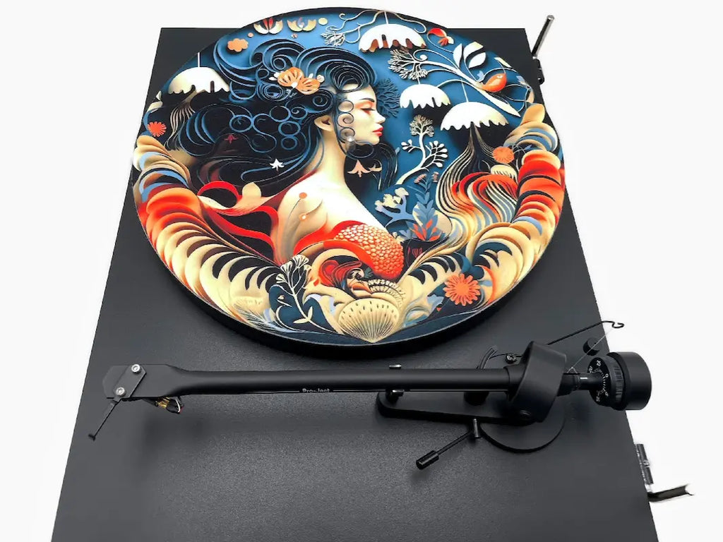 Feutrine pour platine vinyle “Diana“ - Groovarts