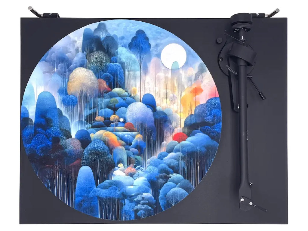 Feutrine pour platine vinyle “Echoes“ - Groovarts