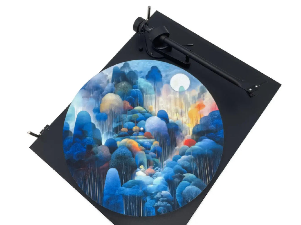 Feutrine pour platine vinyle “Echoes“ - Groovarts