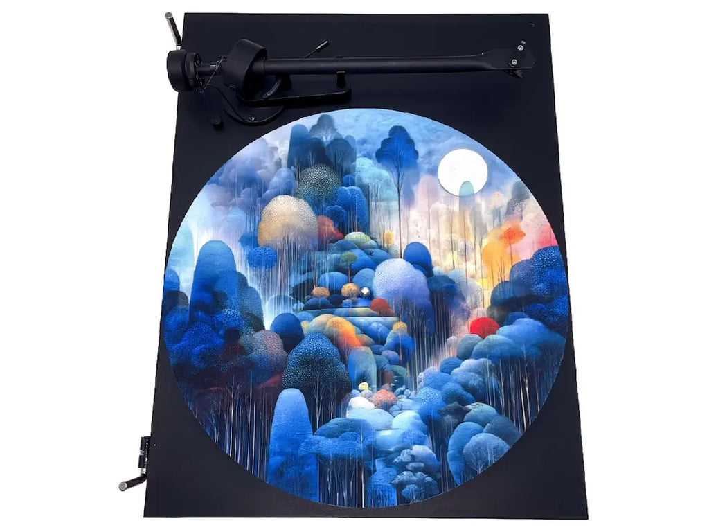 Feutrine pour platine vinyle “Echoes“ - Groovarts