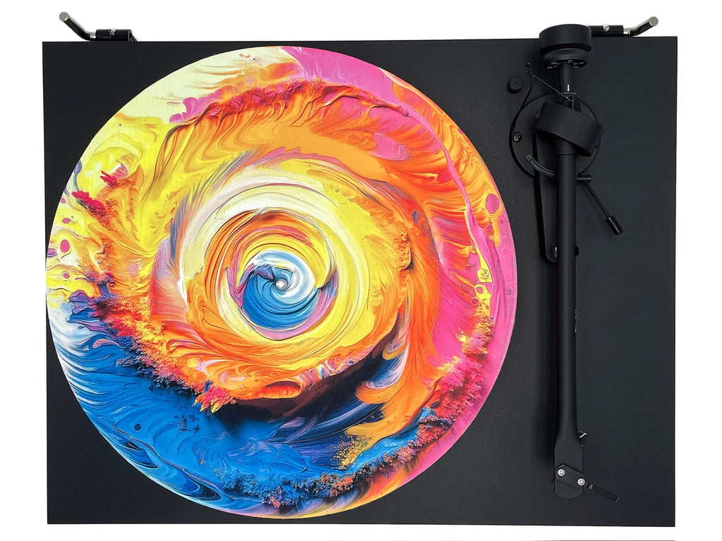 Feutrine pour platine vinyle « FURROWS » - groovarts.com