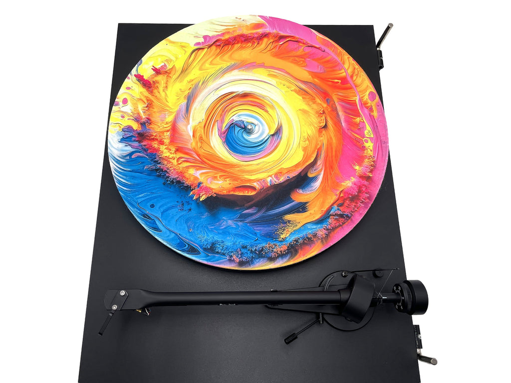 Feutrine pour platine vinyle « FURROWS » - groovarts.com