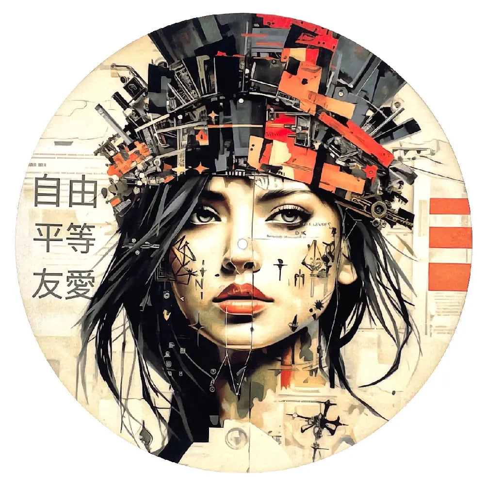 Feutrine pour platine vinyle “Freedom“ - Groovarts