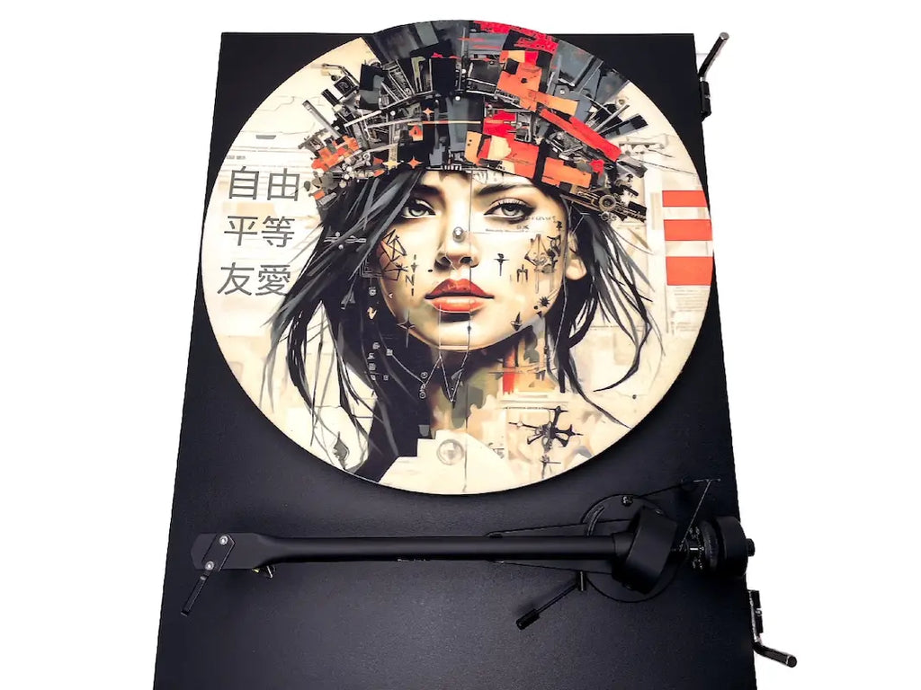 Feutrine pour platine vinyle “Freedom“ - Groovarts