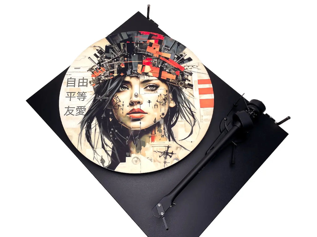 Feutrine pour platine vinyle “Freedom“ - Groovarts