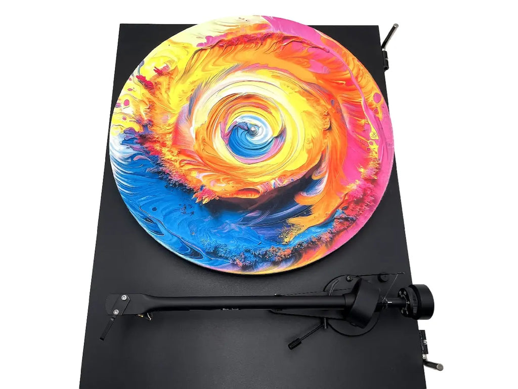 Feutrine pour platine vinyle “Furrows“ - Groovarts