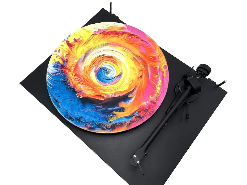 Feutrine pour platine vinyle “Furrows“ - Groovarts