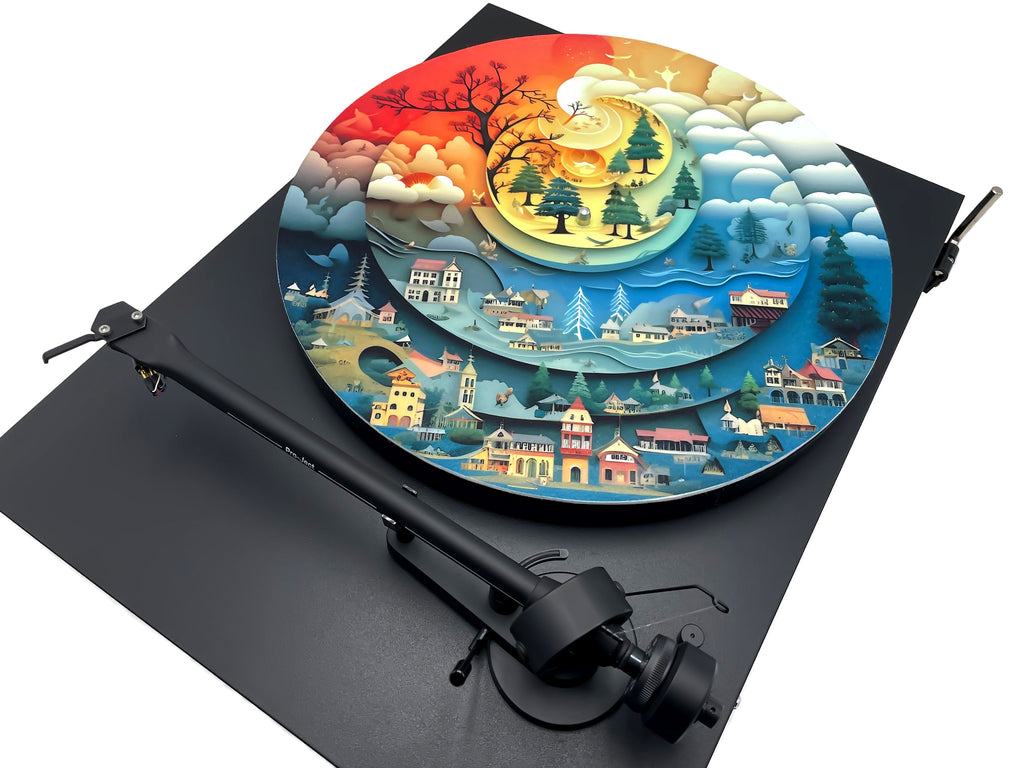 Feutrine pour platine vinyle « HOLIDAY » - groovarts.com