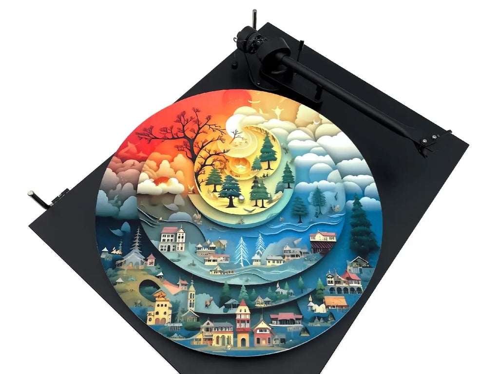 Feutrine pour platine vinyle “Holiday“ - Groovarts