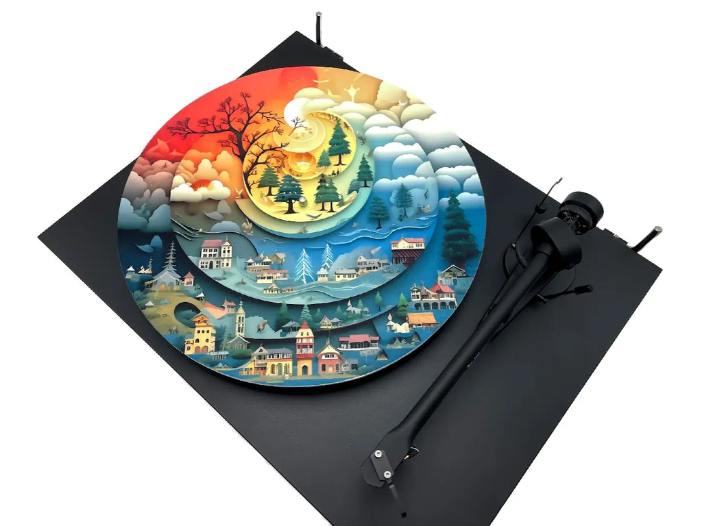 Feutrine pour platine vinyle “Holiday“ - Groovarts