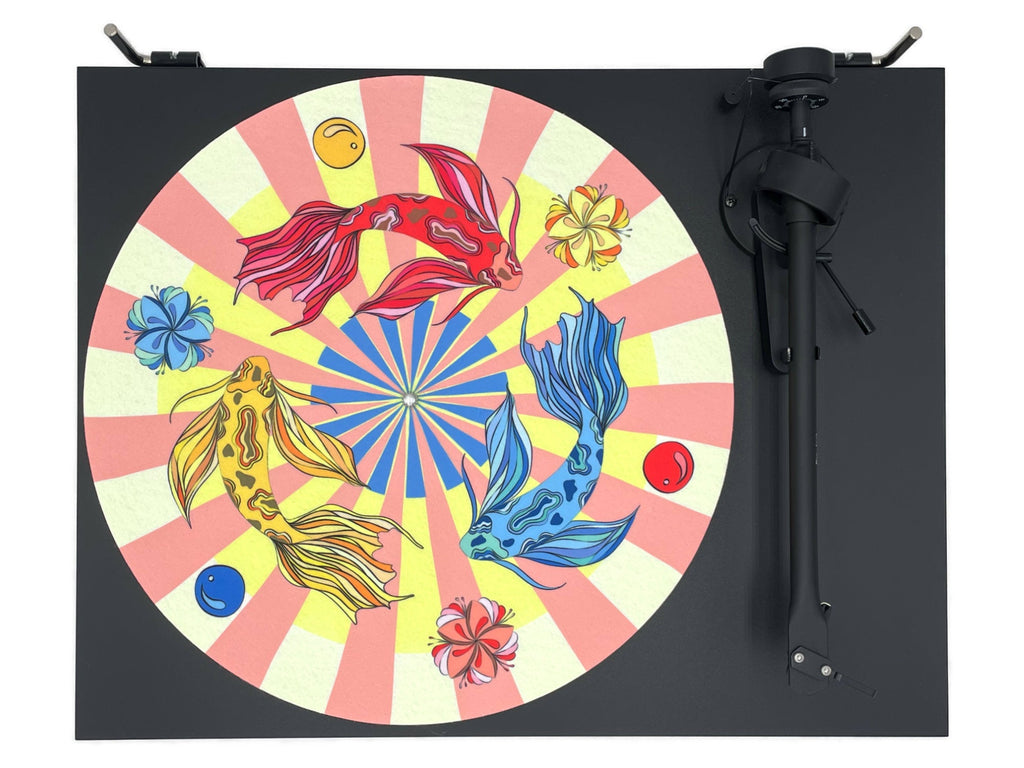Feutrine pour platine vinyle « JAPAN » - groovarts.com