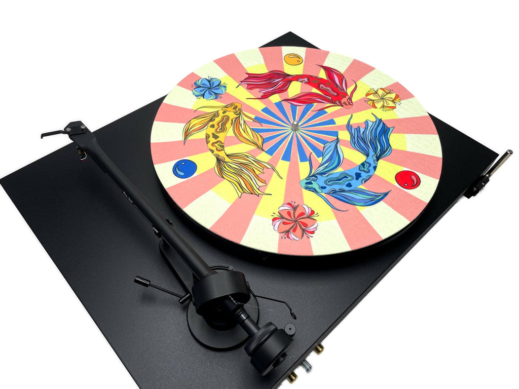 Feutrine pour platine vinyle « JAPAN » - groovarts.com