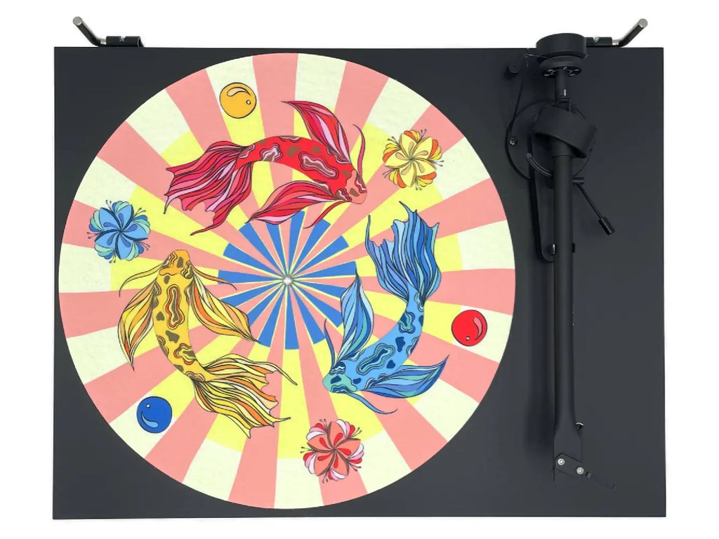 Feutrine pour platine vinyle “Japan“ - Groovarts