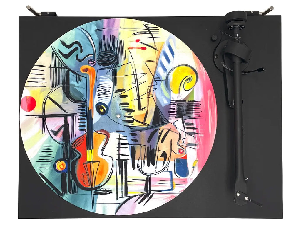 Feutrine pour platine vinyle “Jazz“ - Groovarts