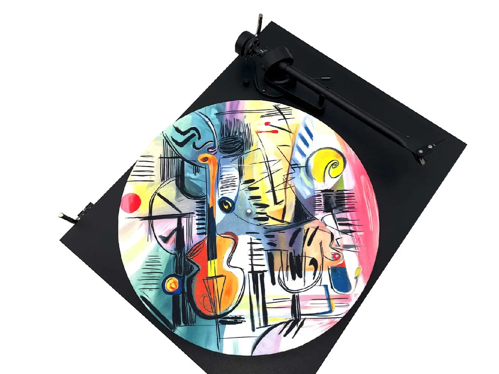Feutrine pour platine vinyle “Jazz“ - Groovarts