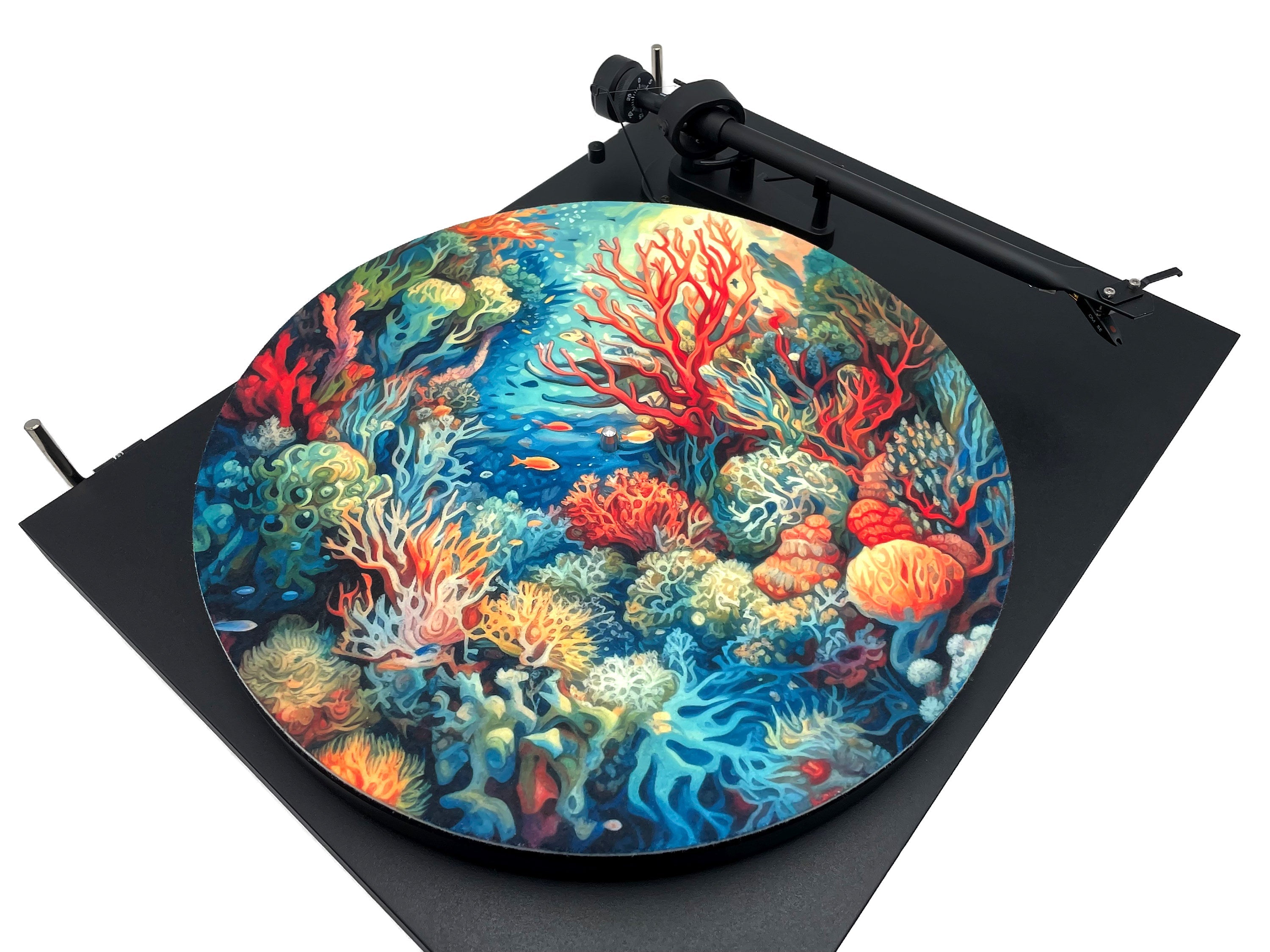 Feutrine pour platine vinyle « KORAÏ » - groovarts.com