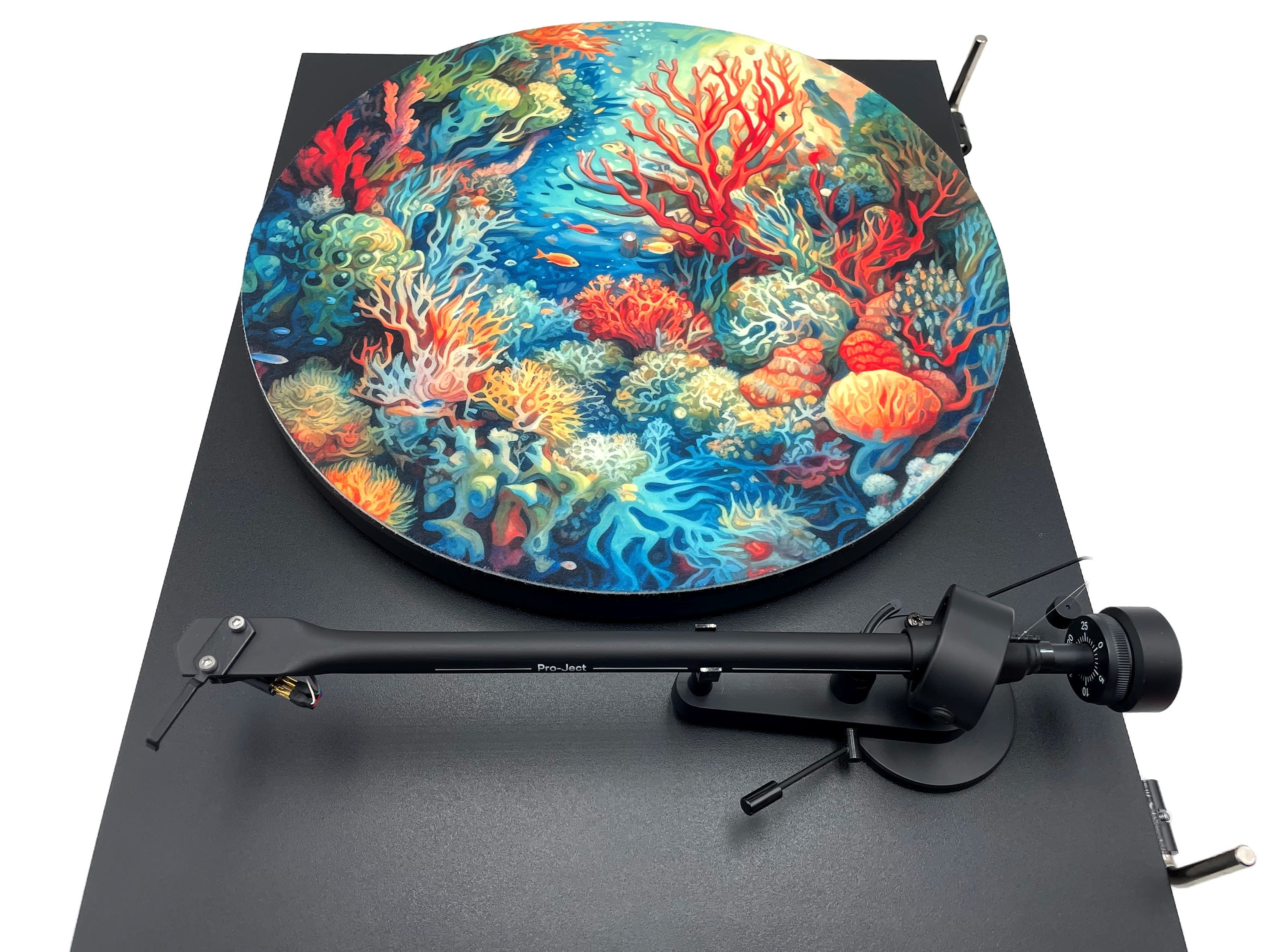 Feutrine pour platine vinyle « KORAÏ » - groovarts.com