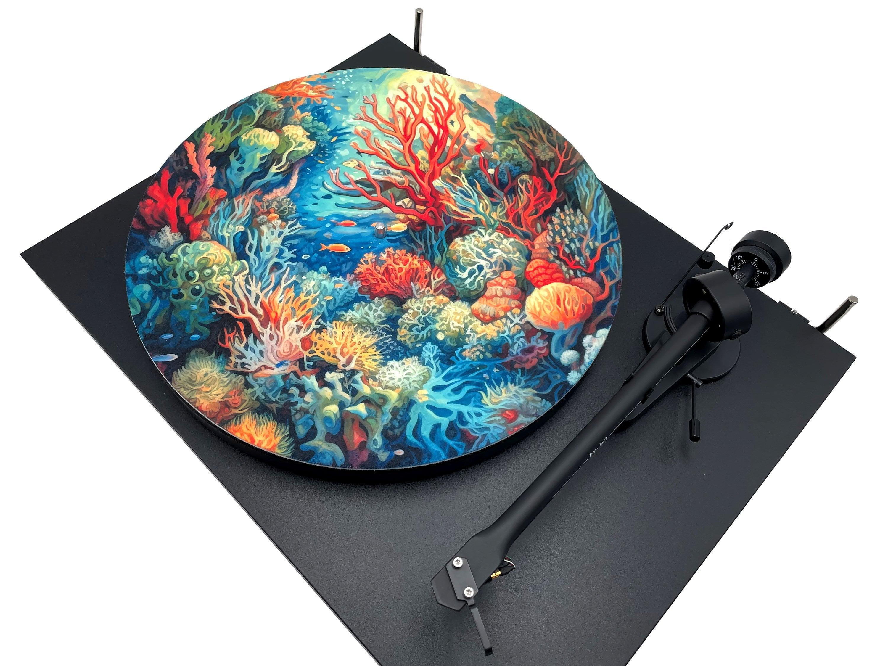 Feutrine pour platine vinyle « KORAÏ » - groovarts.com