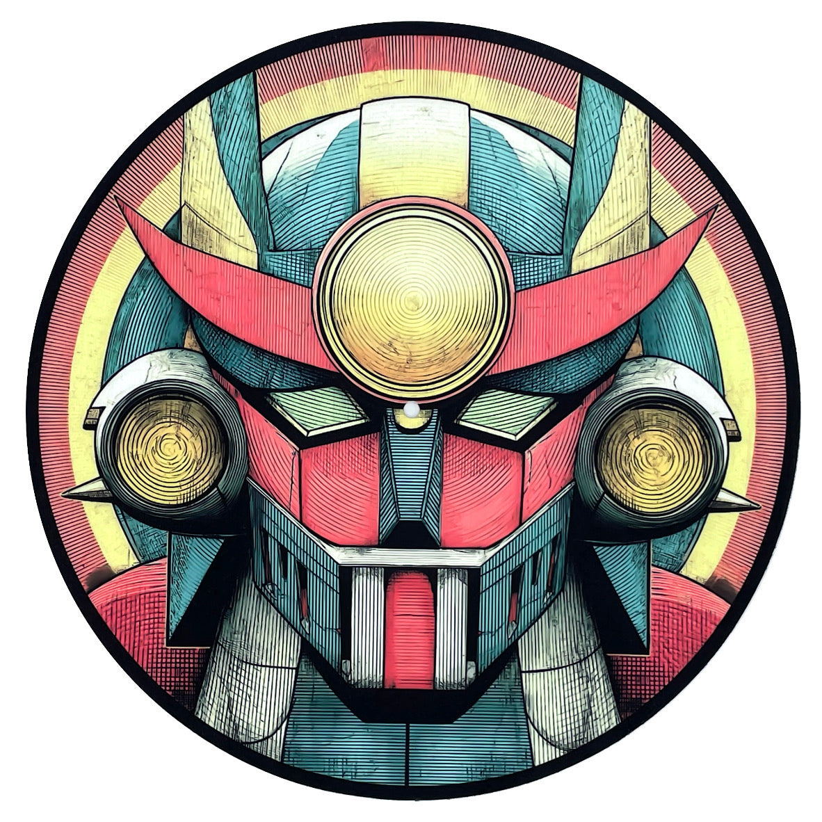Feutrine pour platine vinyle « MAZINGER » - groovarts.com
