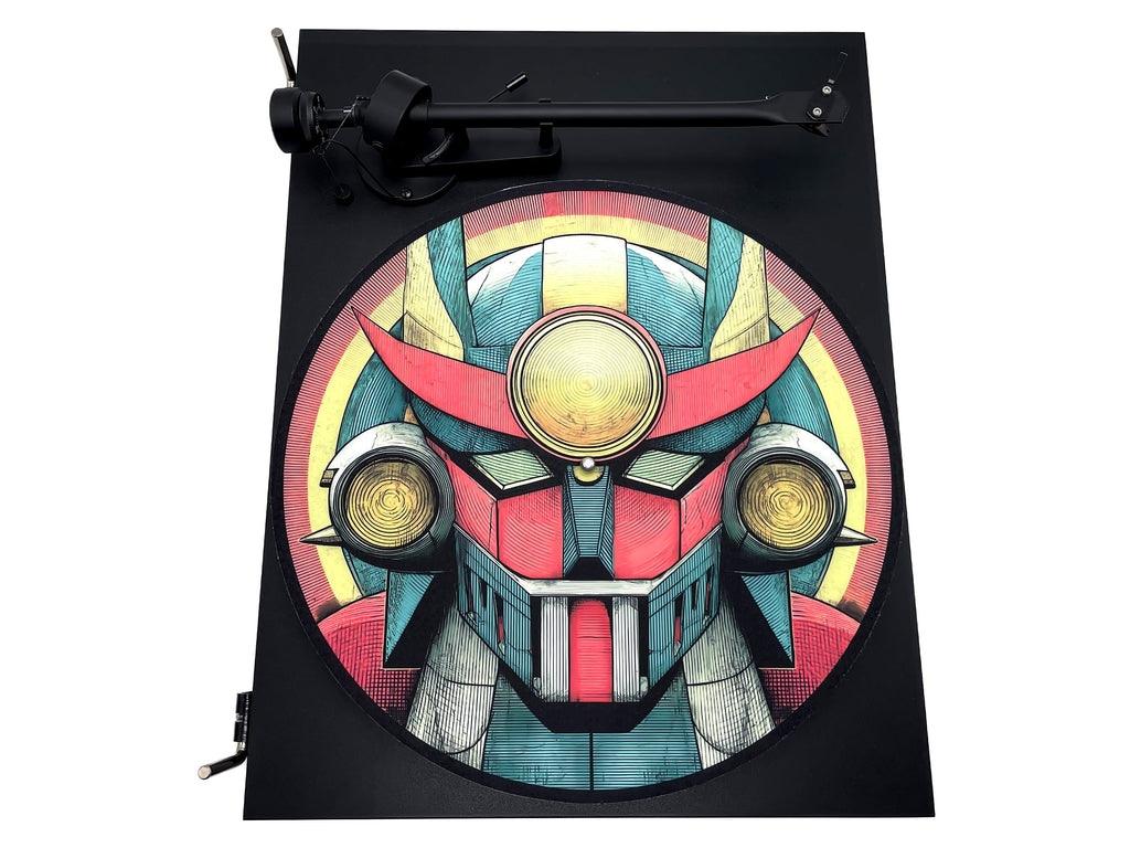 Feutrine pour platine vinyle « MAZINGER » - groovarts.com