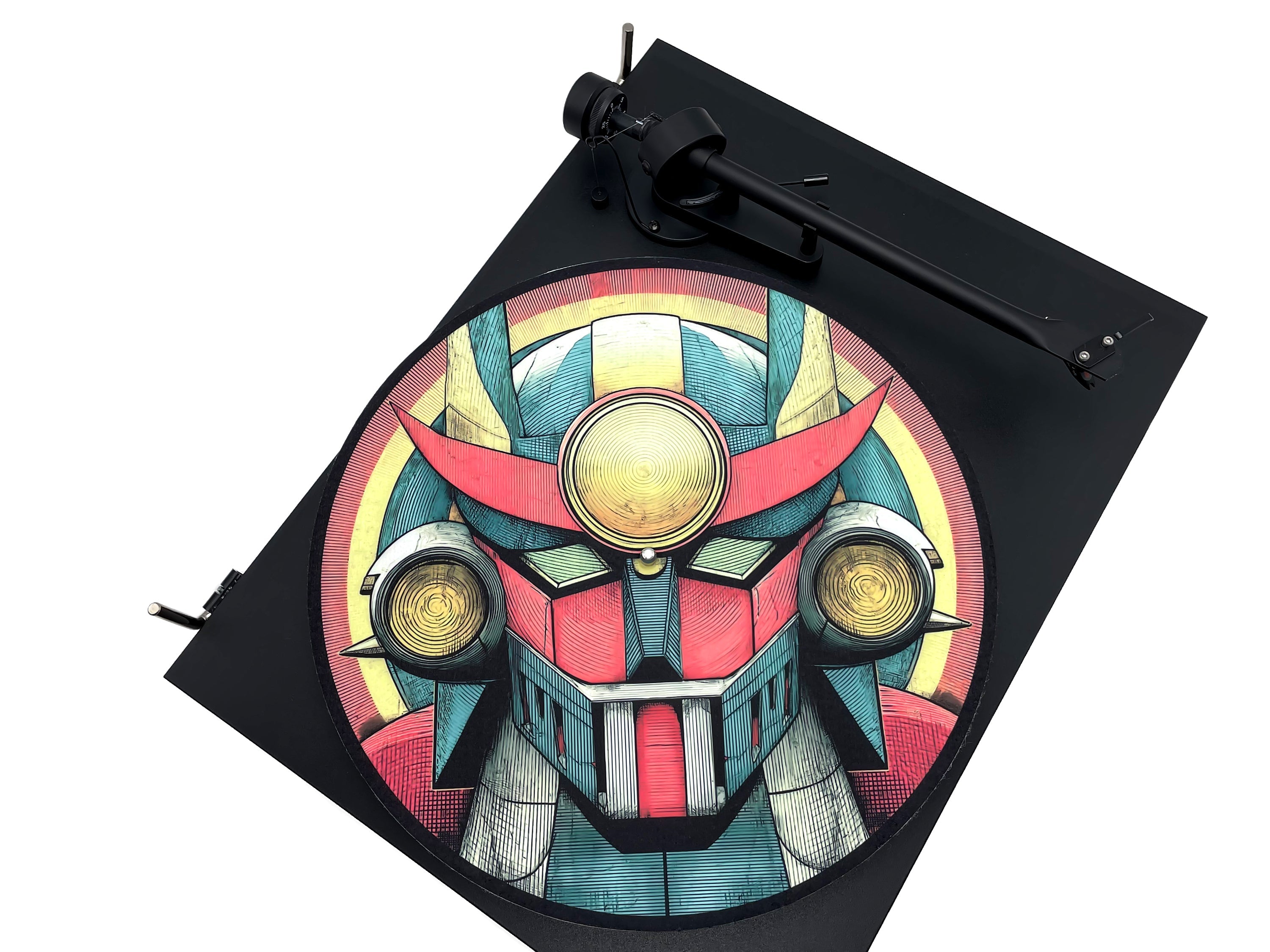 Feutrine pour platine vinyle « MAZINGER » - groovarts.com