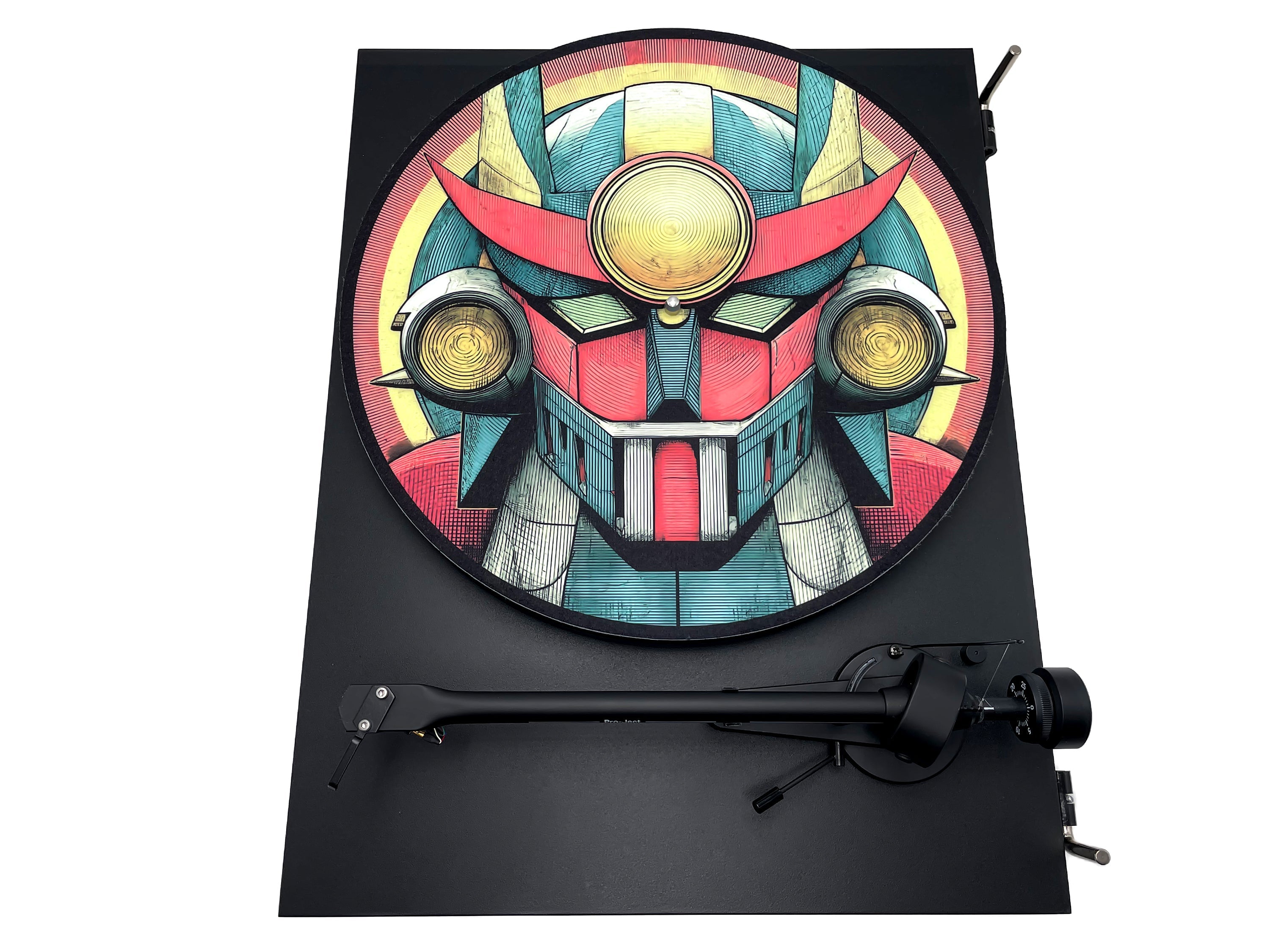 Feutrine pour platine vinyle « MAZINGER » - groovarts.com