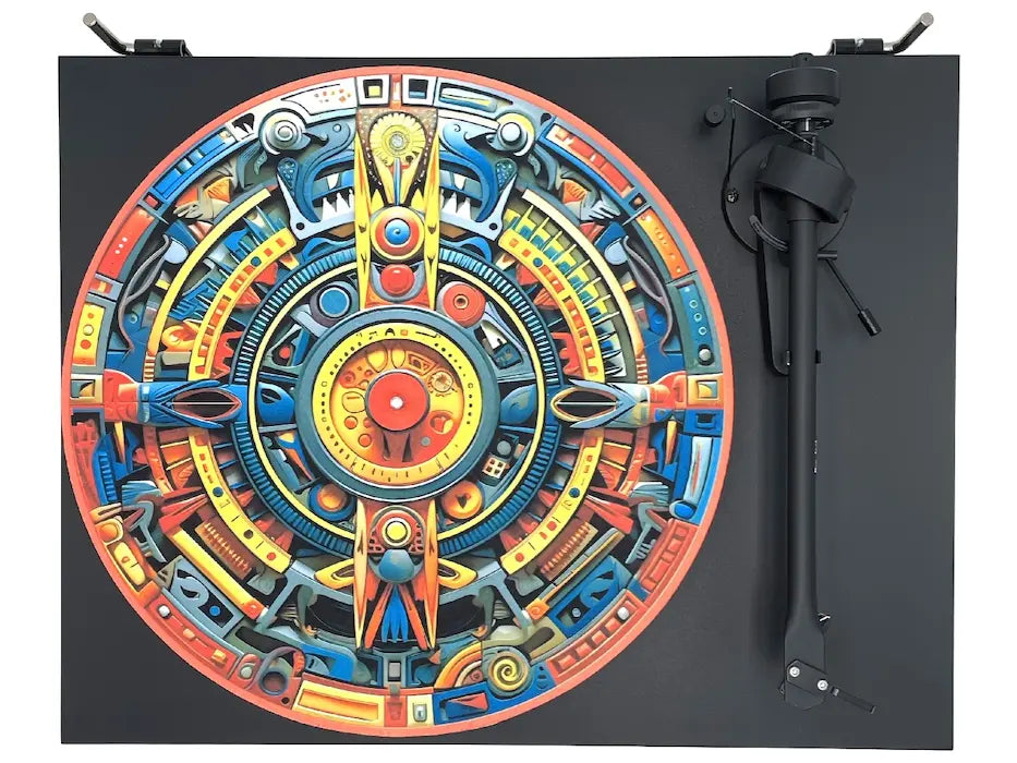 Feutrine pour platine vinyle “Mayan“ - Groovarts
